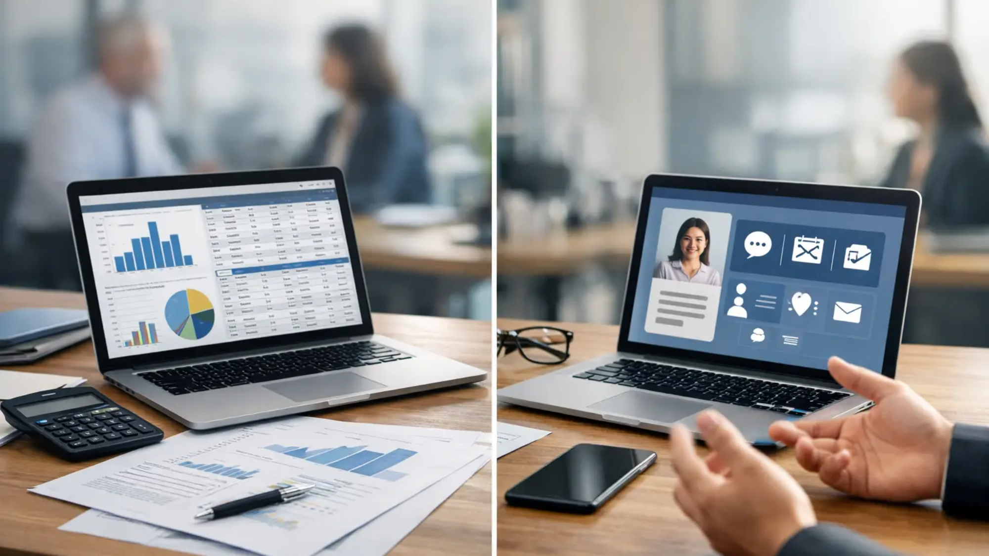 Software administrativo vs CRM: qué conviene
