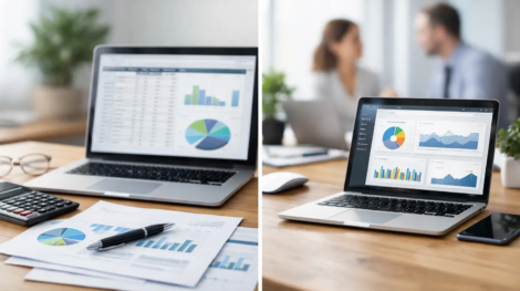 Hojas de cálculo vs software empresarial