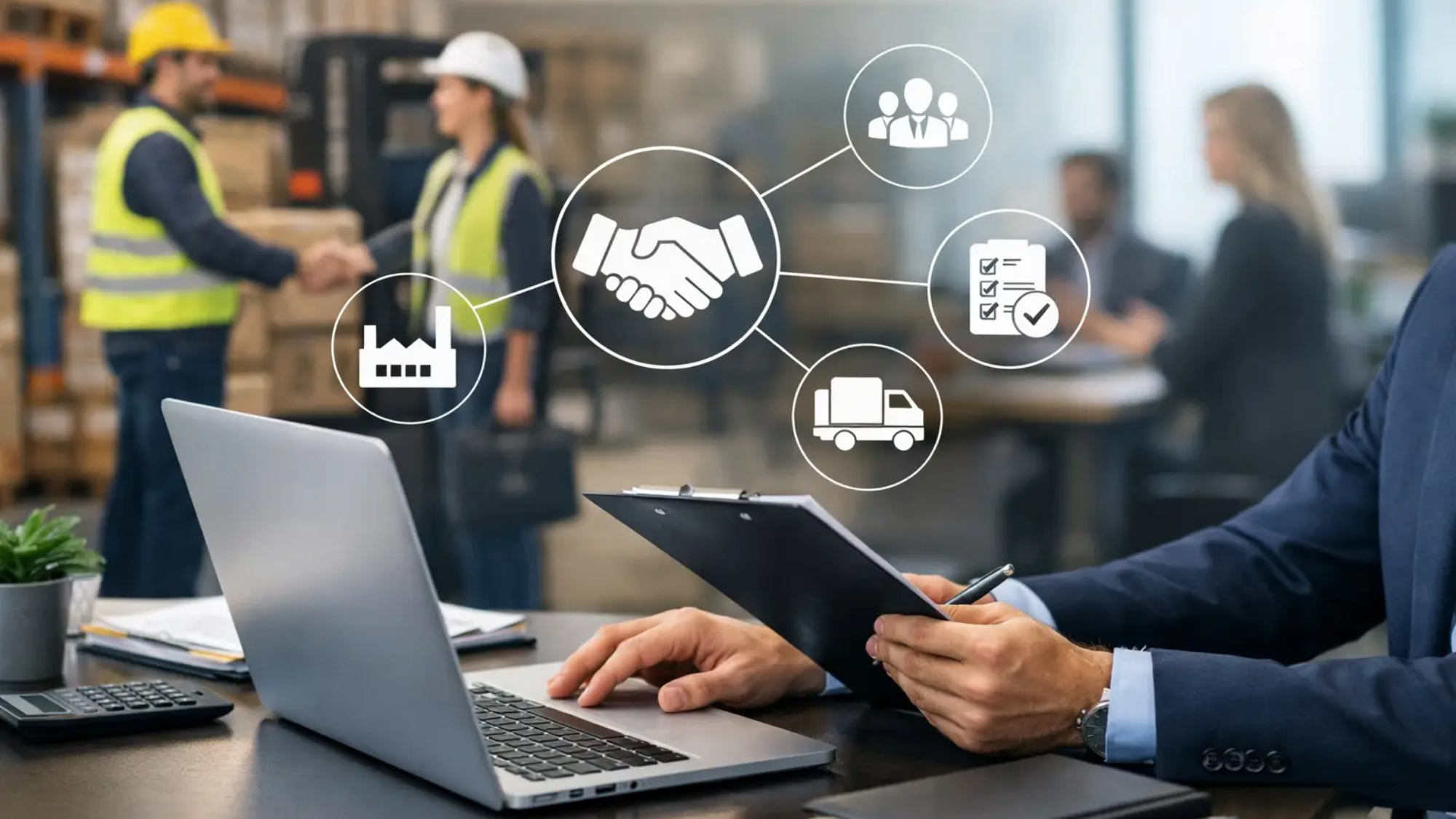 Administración de proveedores con control real