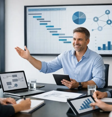 Cómo coordinar equipos y proyectos con control
